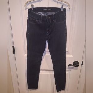 Express jeans mid rise